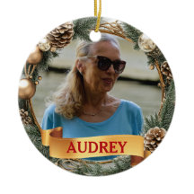 Kerstkrans ELKE Foto Boomornament