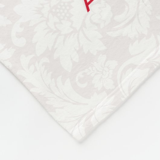 Kerstkrans en herten fleece deken (Hoek)