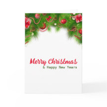 Kerstkrans en rode lampjes, en cadeaus  