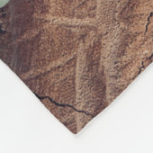 Kerstkrans Fotocollage Vakantiefoto Fleece Deken (Hoek)