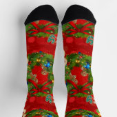 Kerstkrans Gingersnap Premium Crew Sock Sokken (Top)