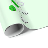 Kerstkrans Groen inpakpapier (Rol Hoek)