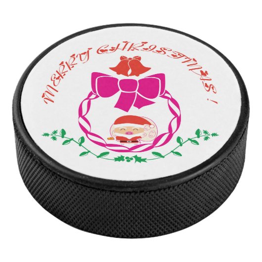 Kerstkrans Hockey Puck (3/4)