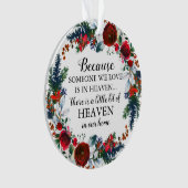 Kerstkrans | Iemand in de hemel Ornament (voorkant)