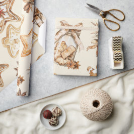 Kerstkrans Inpakpapier