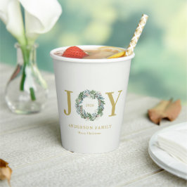 Kerstkrans "Joy" Papieren Bekers