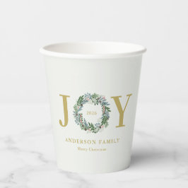 Kerstkrans "Joy" Papieren Bekers