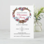 Kerstkrans kaart (Staand voorkant)
