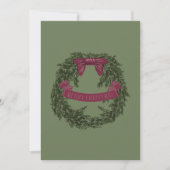 Kerstkrans kaart (Voorkant)