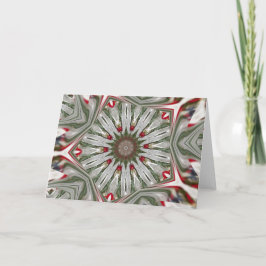 Kerstkrans Kaleidoscoop Feestdagen Kaart