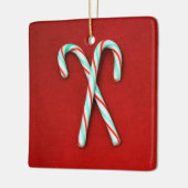 Kerstkrans Kerstboomversiering Keramisch Ornament (Links)
