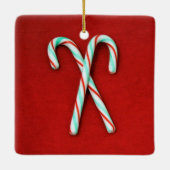 Kerstkrans Kerstboomversiering Keramisch Ornament (Achterkant)