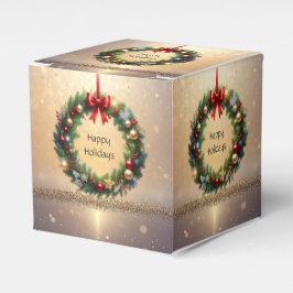Kerstkrans Kerstcadeau Doos Bedankdoosjes