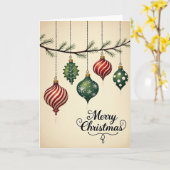 Kerstkrans Kerstkaart Kaart (Gele Bloem)