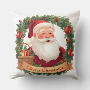 Kerstkrans Kerstmis Worp Kussen