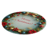 Kerstkrans Keukendecoratie Cadeaubord Snijplank (Hoek)