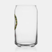 Kerstkrans Kinder gepersonaliseerde melk Blikvorm Glas (Links)