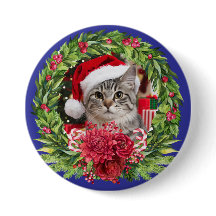 Kerstkrans Knop met Lapjeskat