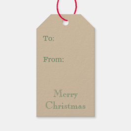 Kerstkrans Koekjes Kerstcadeau Labels Cadeaulabel