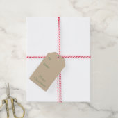 Kerstkrans Koekjes Kerstcadeau Labels Cadeaulabel (Met Touw)