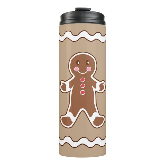 Kerstkrans Koffiebeker Thermosbeker (Voorkant)