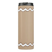 Kerstkrans Koffiebeker Thermosbeker (Achterkant)