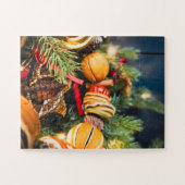 Kerstkrans Legpuzzel (Horizontaal)