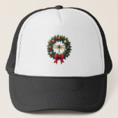 Kerstkrans Libel Trucker Pet (Voorkant)