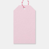Kerstkrans Luipaard Cadeaulabel (Achterkant)