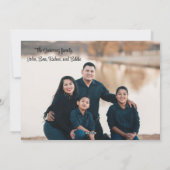 Kerstkrans maken vakantie groet feestdagenkaart (Achterkant)