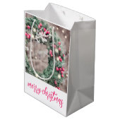 Kerstkrans Medium Cadeauzakje (Achterkant Gekanteld)