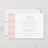 Kerstkrans met Candy Cane Bow Details Bedankkaart (Voorkant)