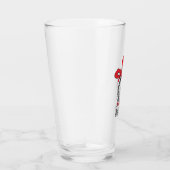 Kerstkrans met de Grinch Glas (Rechts)