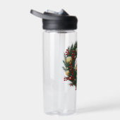 Kerstkrans met dennentakken waterfles (Rechts)
