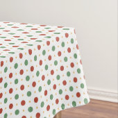 Kerstkrans met kerstman van gemberkoek tafelkleed (Voorbeeld)