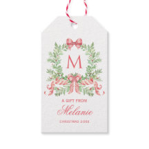 Kerstkrans met strik | Monogram