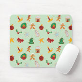 Kerstkrans Muismat (Met muis)