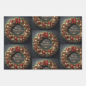 Kerstkrans, Notenkraker, en Inpakpapier Vel (Voorkant 2)