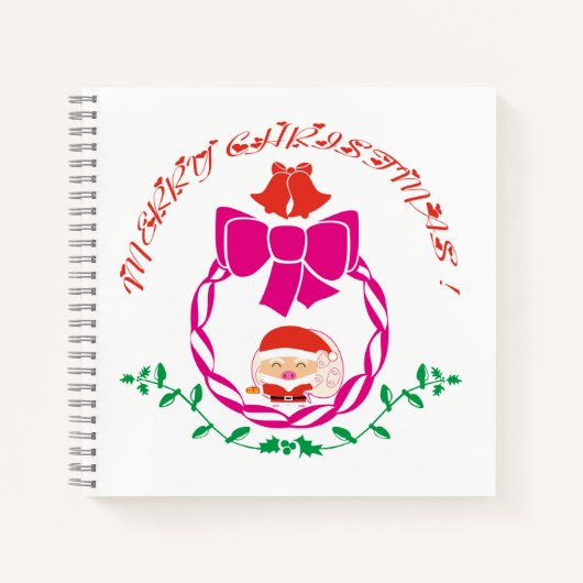Kerstkrans Notitieboek (Voorkant)