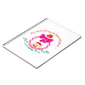 Kerstkrans Notitieboek (Linkerzijde)