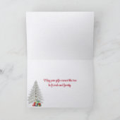 Kerstkrans op Boerderijen hek Kaart (Binnen)