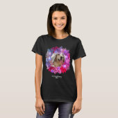Kerstkrans PET PHOTO MEMORIAL T-shirt (Voorkant volledig)