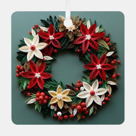 Kerstkrans quill vakantie ornament