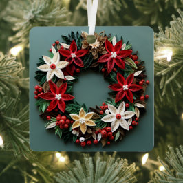Kerstkrans quill vakantie ornament