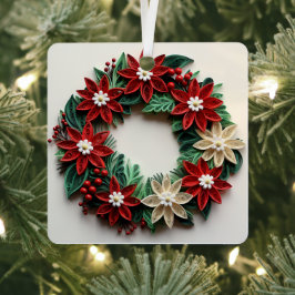 Kerstkrans quill vakantie ornament