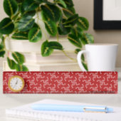 Kerstkrans Rood, Kerst Decoratie, Kerstmis Naambordje
