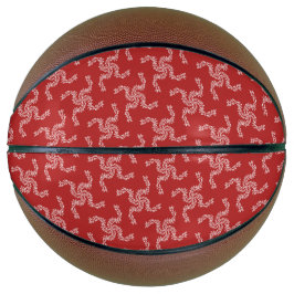 Kerstkrans rood, kerstdecoratie, Kerstmis Basketbal