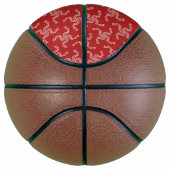 Kerstkrans rood, kerstdecoratie, Kerstmis Basketbal (Rechts)