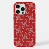 Kerstkrans rood, kerstdecoratie, Kerstmis iPhone Hoesje (Achterkant)