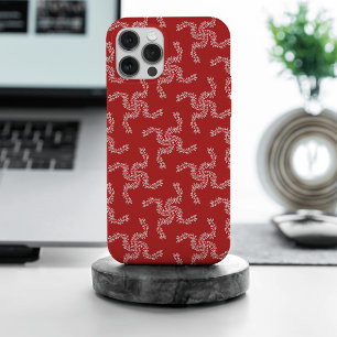Kerstkrans rood, kerstdecoratie, Kerstmis iPhone 15 Pro Max Case